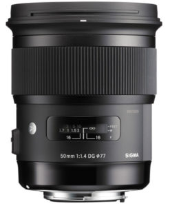 Sigma 50mm 1.4 ART (Canon) front