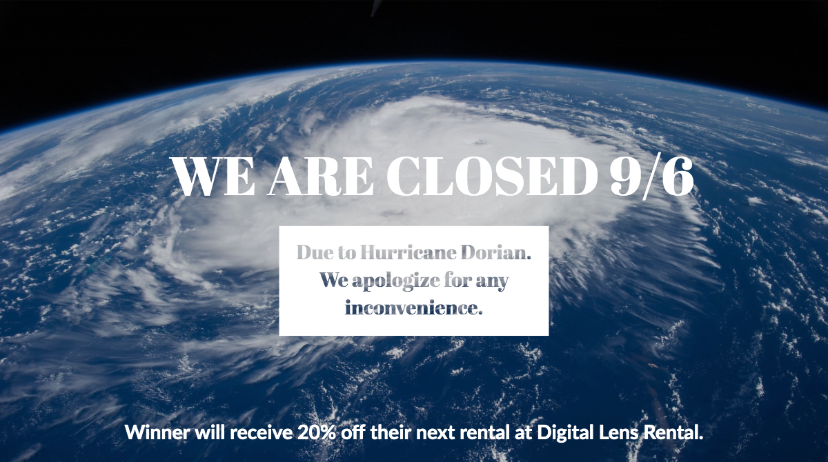 Digital Lens Rental